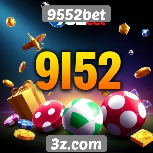 Variedade de jogos disponíveis na 9552bet